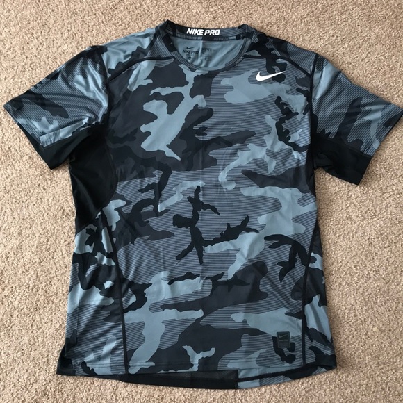 nike dri fit camo shirt